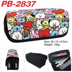 BTS Anime double-layer pu leat...