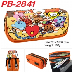 BTS Anime double-layer pu leat...