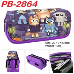 Bluey Anime double-layer pu le...