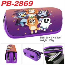 Bluey Anime double-layer pu le...