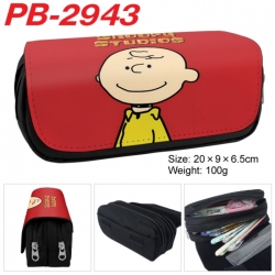 snoopy Anime double-layer pu l...