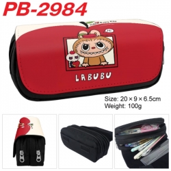 Labubu Anime double-layer pu l...
