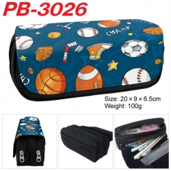 Football Anime double-layer pu...