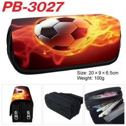 Football Anime double-layer pu...