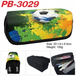 Football Anime double-layer pu...