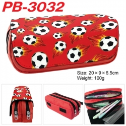 Football Anime double-layer pu...
