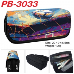 Football Anime double-layer pu...