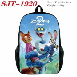 Zootopia Anime nylon canvas ba...