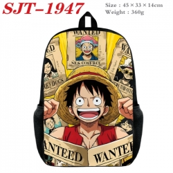 One Piece Anime nylon canvas b...