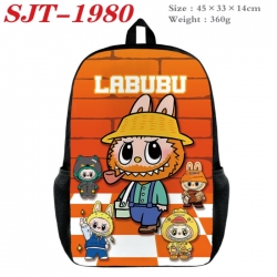 Labubu Anime nylon canvas back...