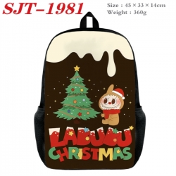 Labubu Anime nylon canvas back...