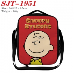 snoopy Anime Lunch Bag Crossbo...
