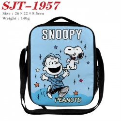 snoopy Anime Lunch Bag Crossbo...
