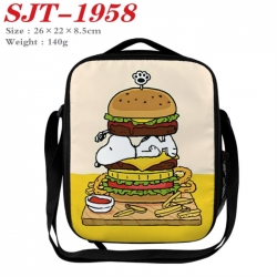 snoopy Anime Lunch Bag Crossbo...