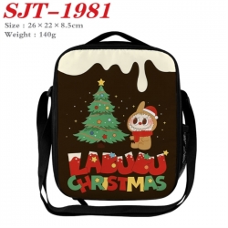 Labubu Anime Lunch Bag Crossbo...