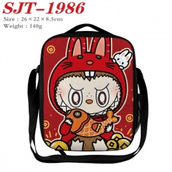 Labubu Anime Lunch Bag Crossbo...