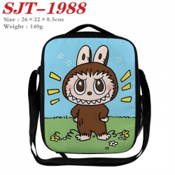 Labubu Anime Lunch Bag Crossbo...