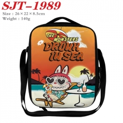 Labubu Anime Lunch Bag Crossbo...