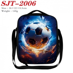Football Anime Lunch Bag Cross...