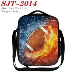 Football Anime Lunch Bag Cross...