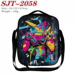 GamePad Anime Lunch Bag Crossb...