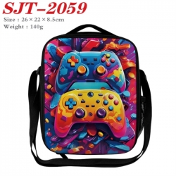 GamePad Anime Lunch Bag Crossb...
