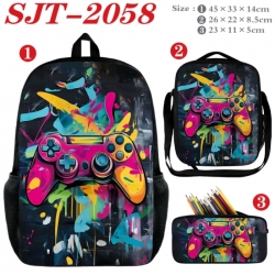 GamePad Anime nylon canvas bac...
