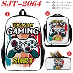 GamePad Anime nylon canvas bac...