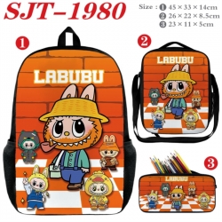 Labubu Anime nylon canvas back...