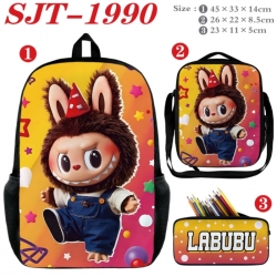 Labubu Anime nylon canvas back...