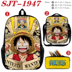 One Piece Anime nylon canvas b...