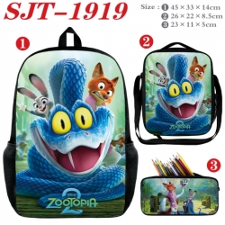 Zootopia Anime nylon canvas ba...