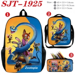 Zootopia Anime nylon canvas ba...