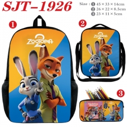 Zootopia Anime nylon canvas ba...