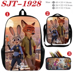 Zootopia Anime nylon canvas ba...