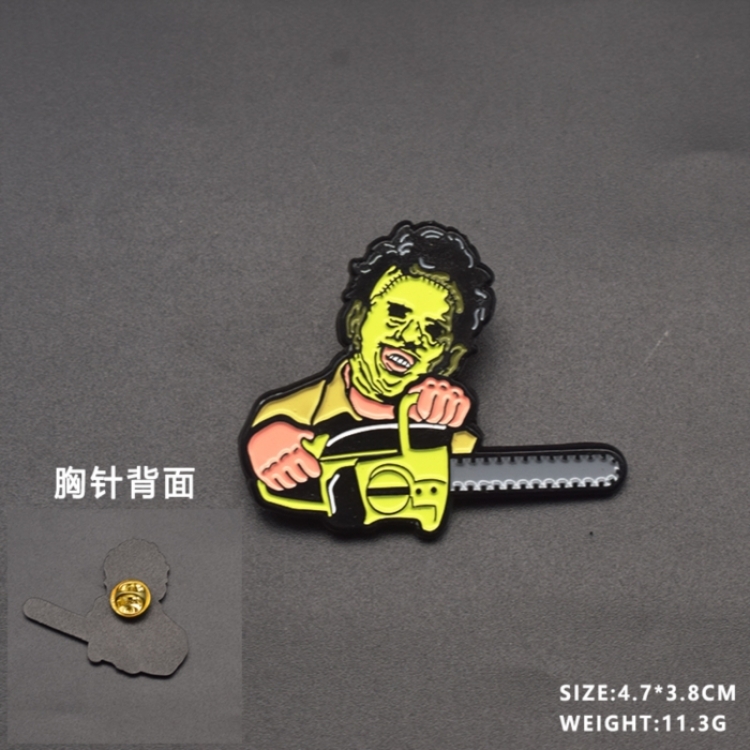 Chainsaw Man Anime cartoon metal brooch price for 5 pcs 