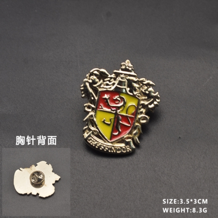 Harry Potter Anime cartoon metal brooch price for 5 pcs 