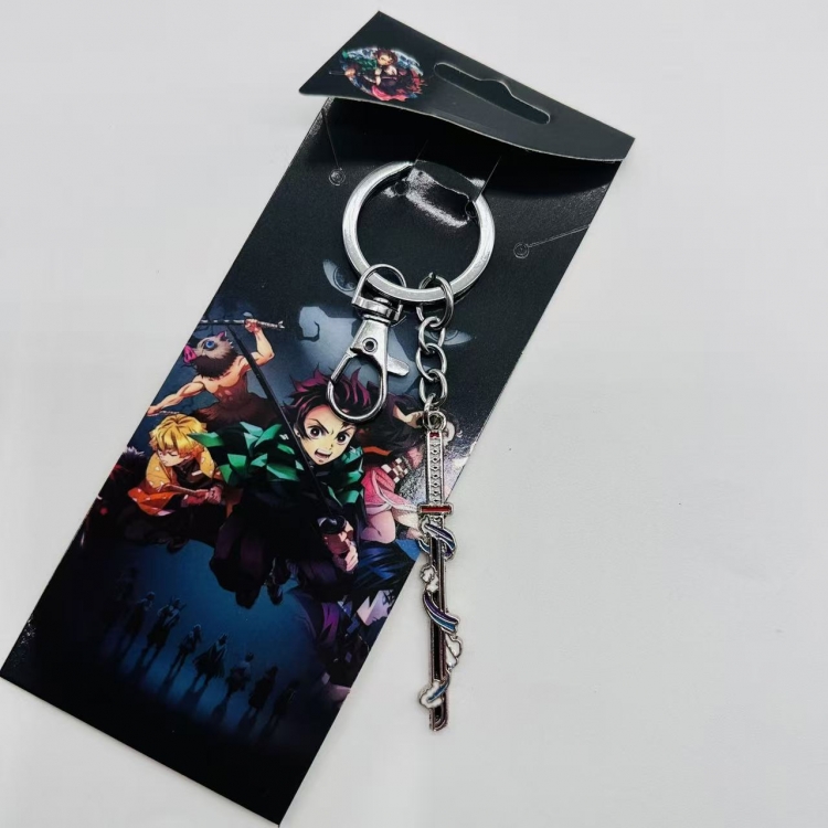 Demon Slayer Kimets Anime peripheral metal keychain price for 5 pcs