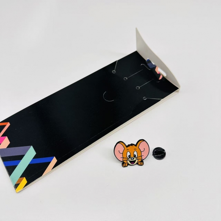 Tom and Jerry Anime cartoon metal brooch  price for 5 pcs