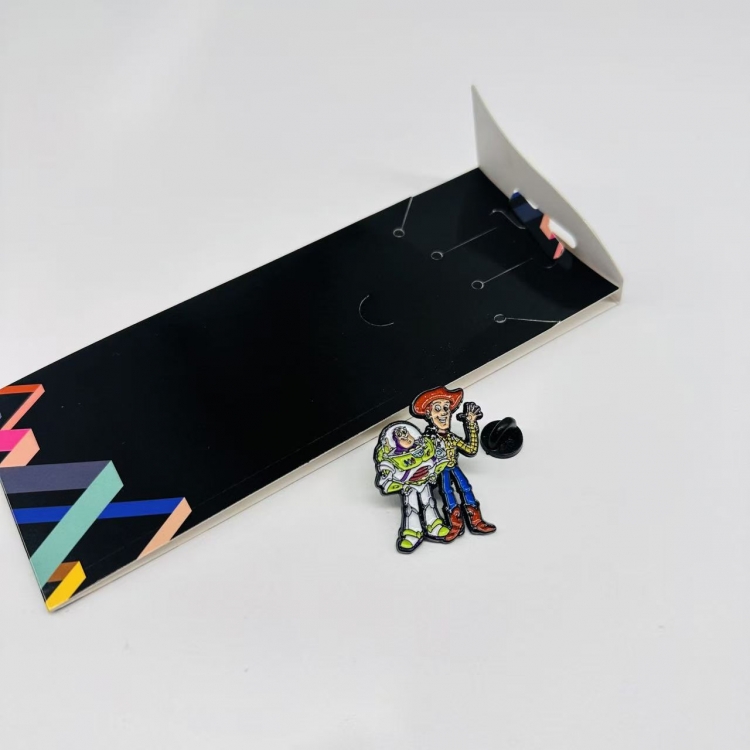 Toy Story Anime cartoon metal brooch  price for 5 pcs