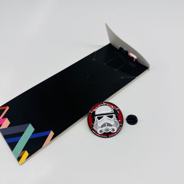Star Wars Anime cartoon metal brooch  price for 5 pcs