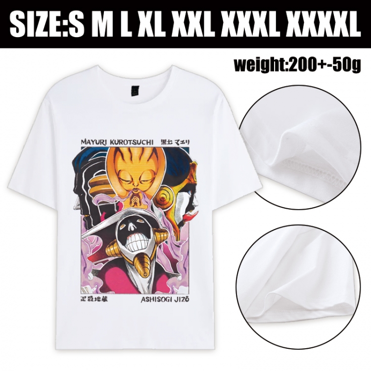Bleach Anime printed pure cotton short sleeved T-shirt from S to 4XL