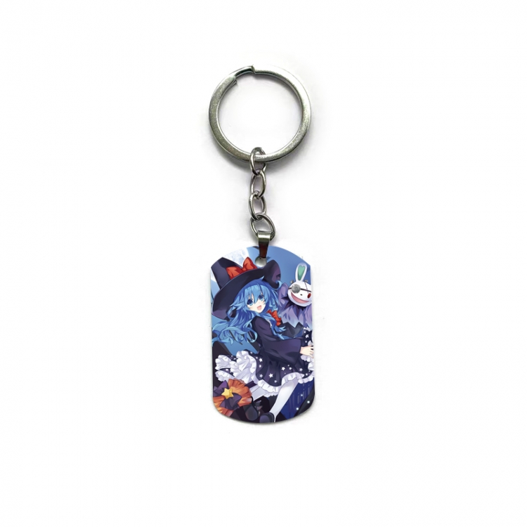 Date-A-Live Anime double-sided full-color printed keychain price for 5 pcs