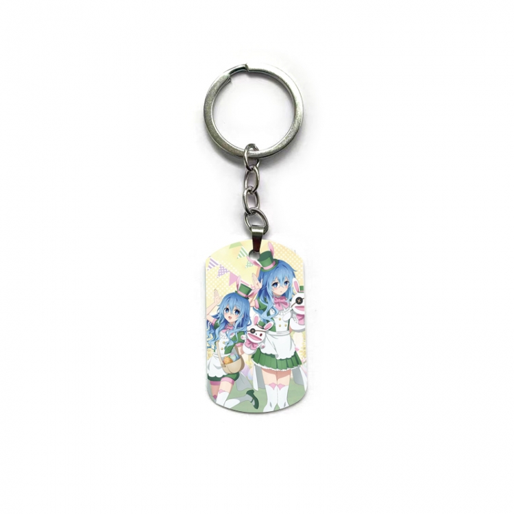 Date-A-Live Anime double-sided full-color printed keychain price for 5 pcs