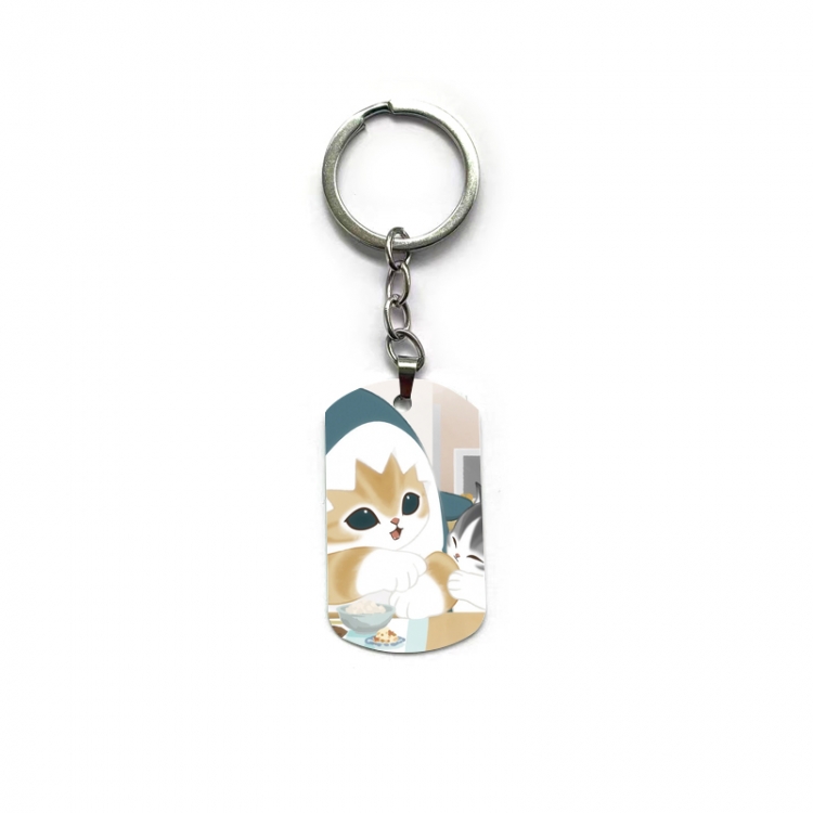 SharkCat Anime double-sided full-color printed keychain price for 5 pcs