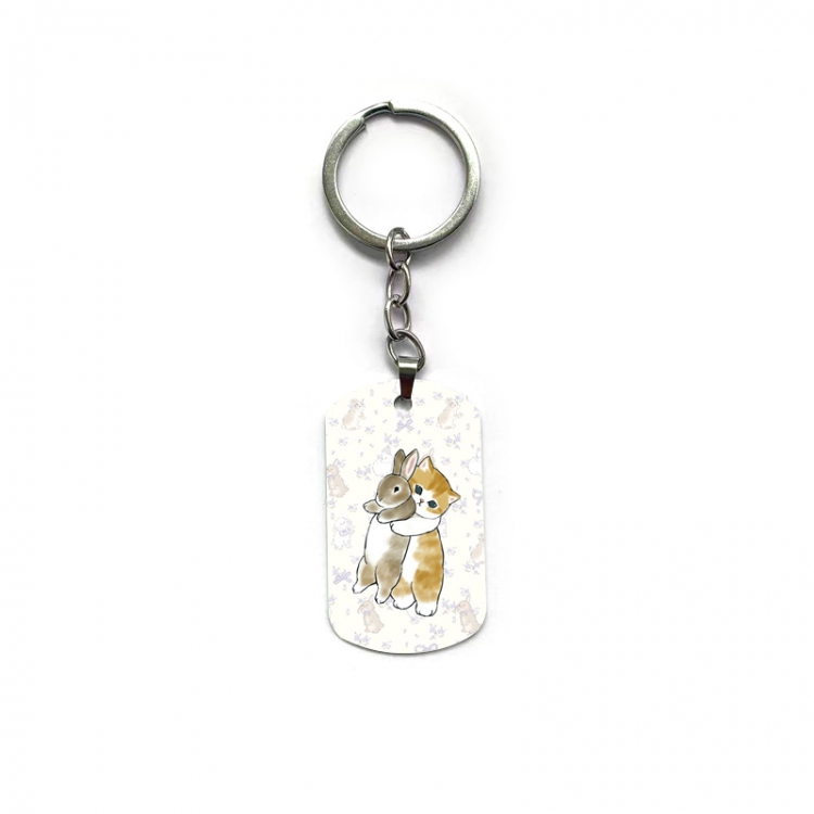 SharkCat Anime double-sided full-color printed keychain price for 5 pcs