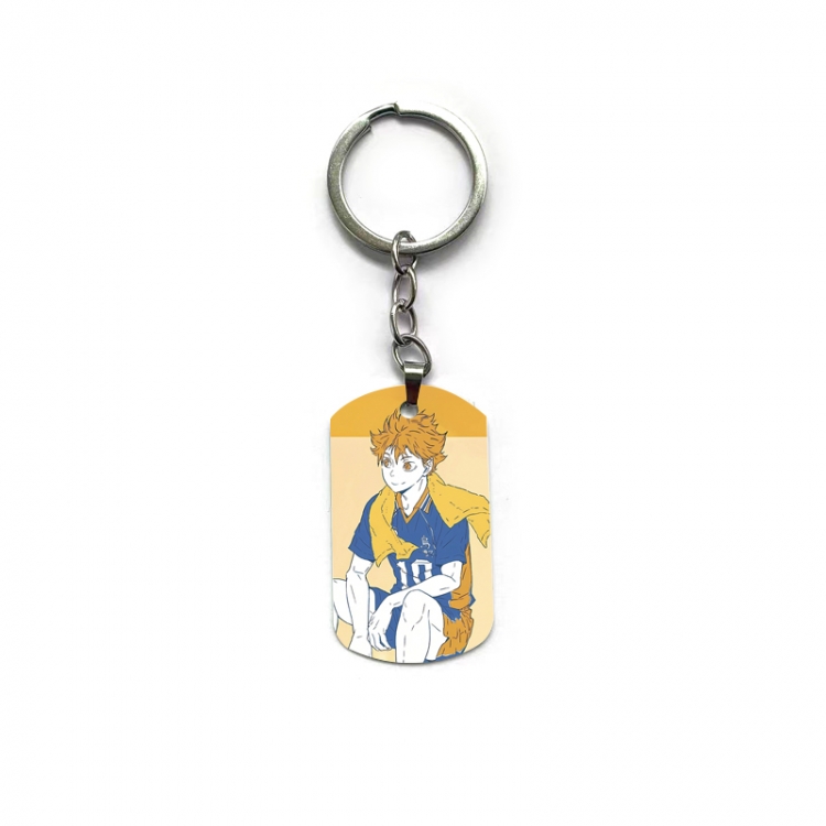 Haikyuu!! Anime double-sided full-color printed keychain price for 5 pcs
