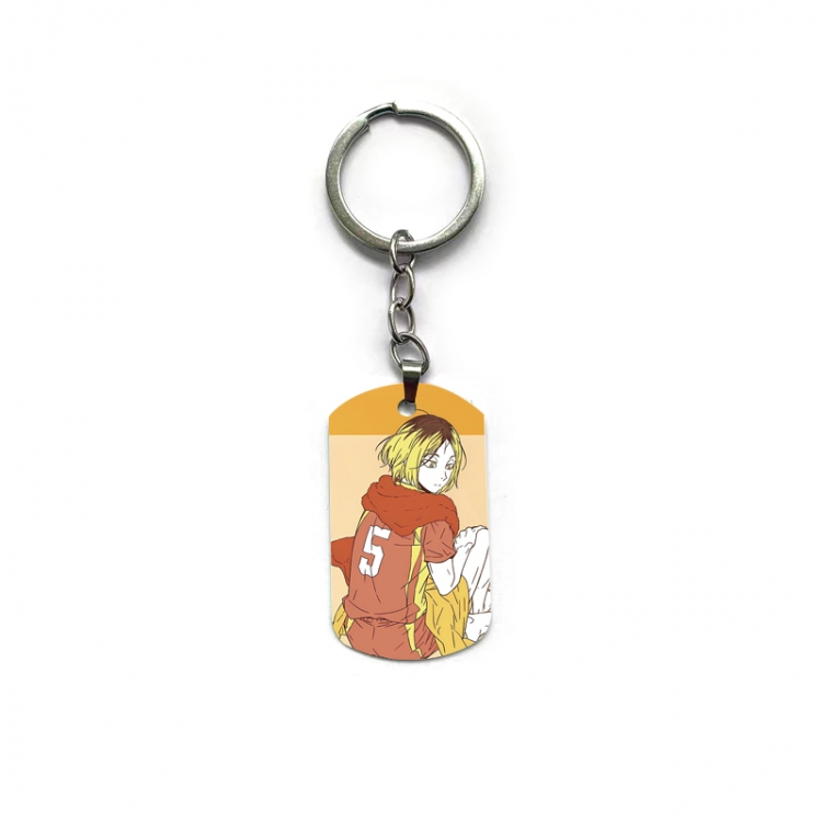 Haikyuu!! Anime double-sided full-color printed keychain price for 5 pcs