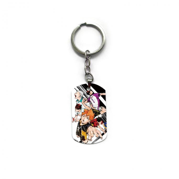 Haikyuu!! Anime double-sided full-color printed keychain price for 5 pcs