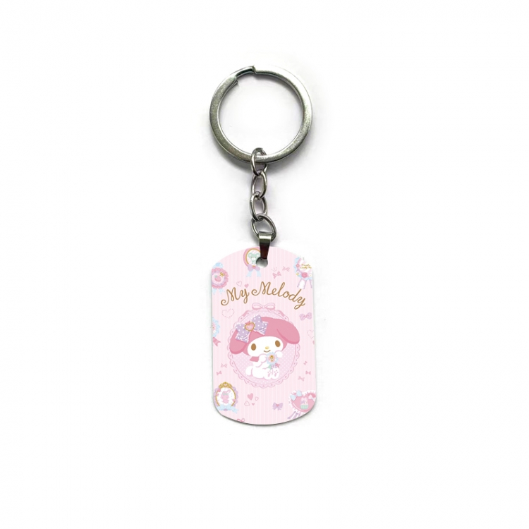 Melody Anime double-sided full-color printed keychain price for 5 pcs